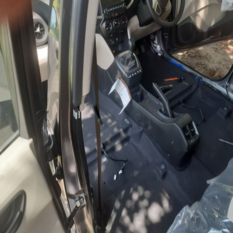 Car Lamination Floor Mats For Brezza